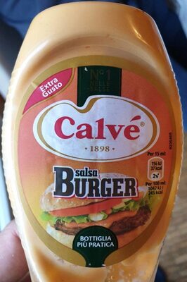 Calve' Top Down Salsa Burger ML. 250 - 8712100403750