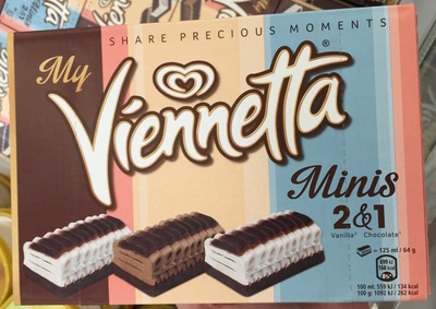 My Viennetta Minis 2 Vanilla & 1 Chocolate - 8712100662645