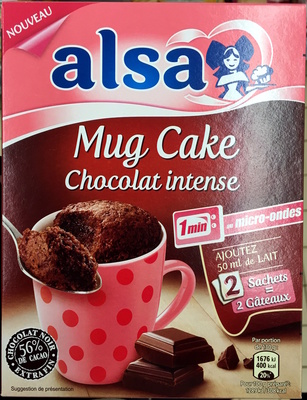 Mug Cake Chocolat intense - 8712100686238
