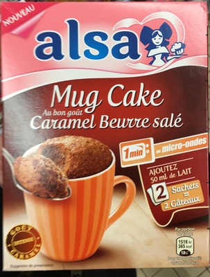 Mug Cake au bon goût Caramel Beurre salé - 8712100687853
