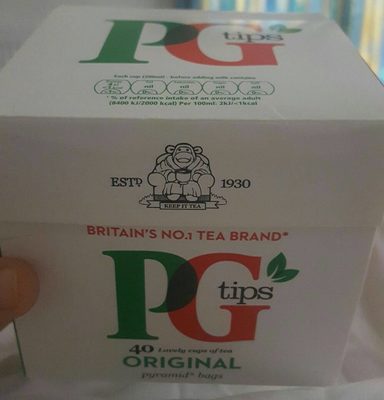 PG Tips Pyramid Tea Bags X40 - 8712100712029