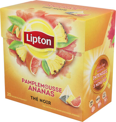 Lipton Thé Pamplemousse Ananas 20 Sachets - 8712100758324