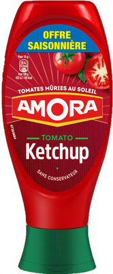 Amora Ketchup Nature Flacon Souple 550g Offre Saisonnière - 8712100774584