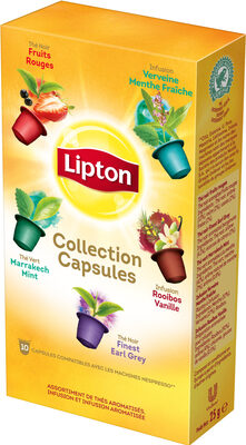 Lipton La Collection Thés & Infusions Coffret 10 Capsules - 8712100782367