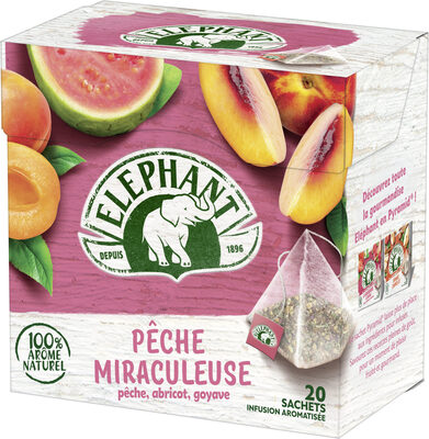 Elephant Infusion Abricot Pêche Goyave 20 Sachets - 8712100784521