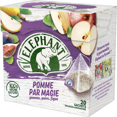 Elephant Infusion Pomme Poire Figue 20 Sachets - 8712100785245