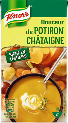 Knorr Soupe Douceur de Potiron Chataigne 50cl - 8712100824890