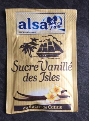 Sucre vanillé des isles Alsa Sachets - 8712100854118