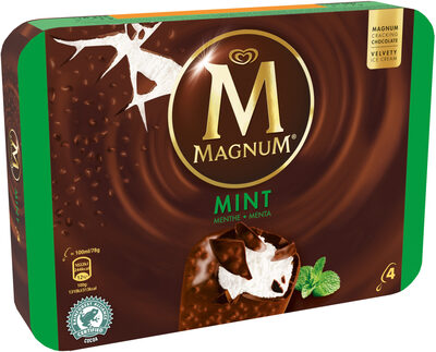 Magnum Batonnet Glace Menthe x4 400ml - 8712100864964