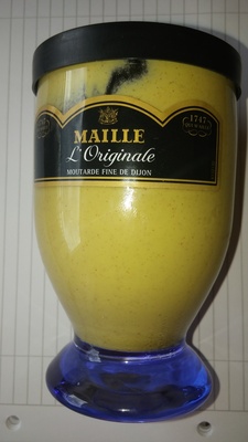 Maille L'Originale Moutarde Fine De Dijon Verre 215g - 8712100871771