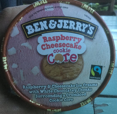 Ben & Jerry's Glace Pot Raspberry Cheesecake 500ml - 8712100872600