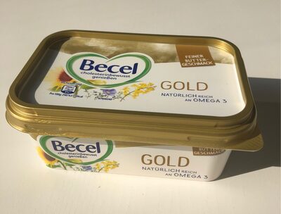 Gold mit feinem Buttergeschmack Mit Sonnenblumen-, Raps- und Leinöl Margarine 80% - 8712100873423