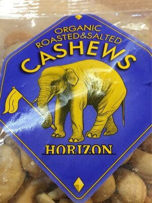 Organic roasted & salted cashews - 8712439070203