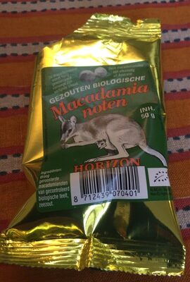 Noix de macadamia salées biologiques - 8712439070401