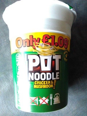 Pot noodles chicken & mushroom flavour - 8712566125807