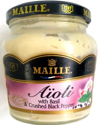 Aïoli with basil & crushed black Pepper - 8712566128655