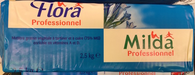 Matière grasse végétale à tartiner et à cuire (75% MG) enrichie en vitamines A et D - 8712566219759