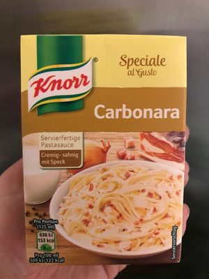 Knorr Speciale al Gusto Carbonara 370 g - 8712566237067