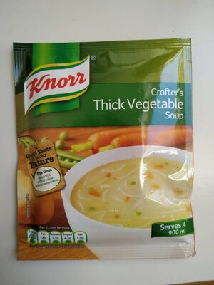 Knorr Crofter's Thick Vegetable Soup 75g - 8712566247851