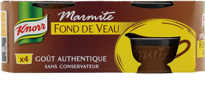 Knorr Marmite Fond de Veau 4 Capsules 112g - 8712566262205