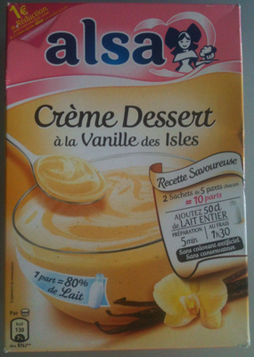 Alsa - Crème Dessert à la Vanille des Isles - 8712566338177