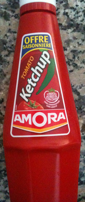 Amora Ketchup Nature Flacon Top Up - Offre Saisonnière 575 GR - 8712566362509