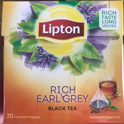 Rich earl grey black tea - 8712566390434