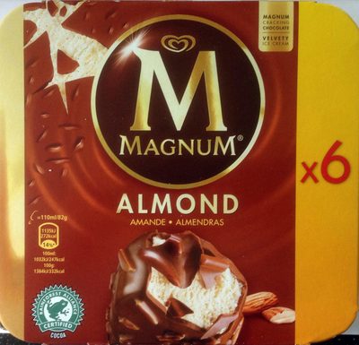 Magnum Batonnet Glace Amande x6 660ml - 8712566404629