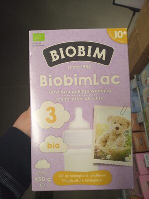 Lait infantil bio - 8713445090421