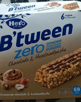 B'tween zero chocolade &hazelnoot - 8713500080787