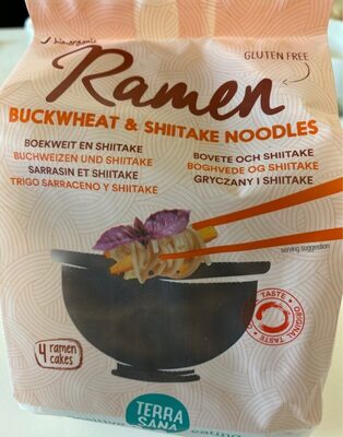 Ramen buckwheat & shiitake noodles - 8713576002157