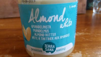 Almond White Pâte à tartiner aux amandes (250G) - 8713576100600