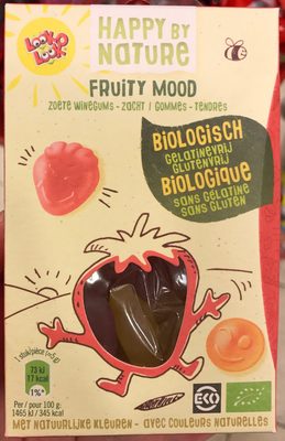 Happy by Nature Fruity Mood Gommes tendres - 8713600038114