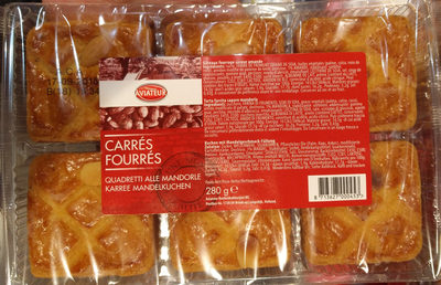 Carrés Fourrés saveur Amande - 8713627000453