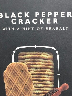 Black pepper cracker - 8713726300539