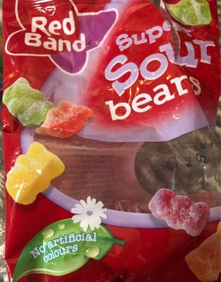 Red Band Sour Bears - 8713800121029
