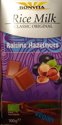 Rice milk raisins hazelnuts - 8713965500189