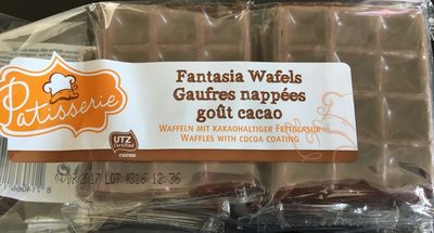 Gaufres Nappées Goût Cacao - 8714065110803