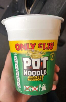 Pot Noodle Chicken & Mushrooms - 8714100076408