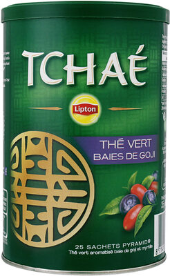 Lipton Tchaé Thé Vert Baies de Goji 25 Sachets - 8714100272831