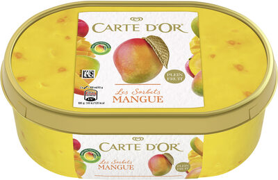 Carte D'or Sorbet Plein Fruit Mangue 1L - 8714100385524