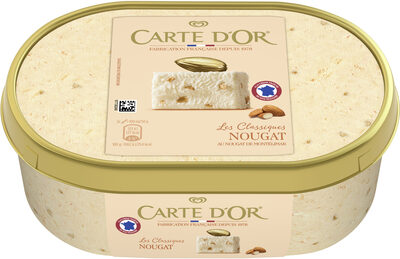 Carte D'or Les Authentiques Glace Nougat de Montélimar Bac 1L - 8714100385661