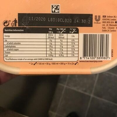 Salted caramel - 8714100389980