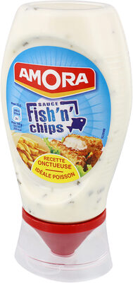 Amora Sauce Fish'n'Chips Flacon Souple 251g - 8714100394489