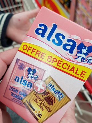 Levure & sucre vanillé Alsa - 8714100437704