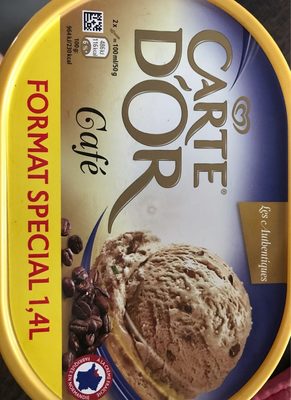 Carte D'or Les Authentiques Glace Au Café Arabica de Colombie 1400ml - 8714100535752