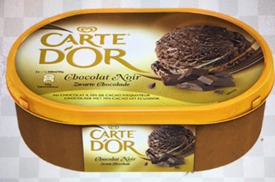 Carte D'or Les Authentiques Glace Chocolat Noir au cacao d'Équateur Format Spécial 1.4l - 8714100535776