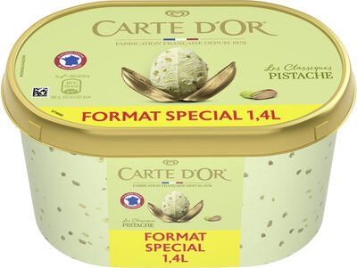 Carte D'or Les Authentiques Glace Pistache et Eclats Grillés 1.4l - 8714100535882
