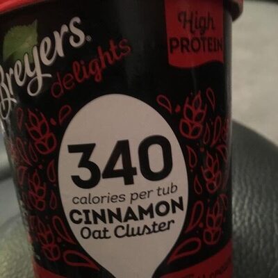 Breyers cinnamon oat cluster ice cream - 8714100661420
