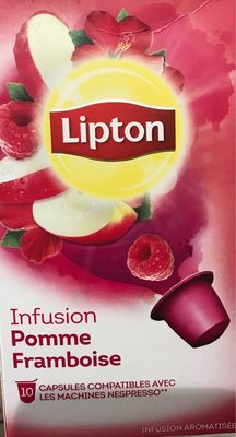 Lipton Infusion Pomme Framboise 10 Capsules - 8714100682395